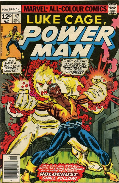 Cover for Power Man (Marvel, 1974 series) #47 [British]