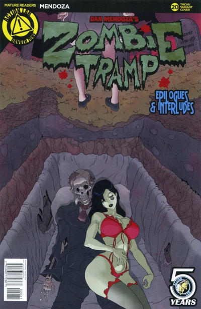 Cover for Zombie Tramp (Action Lab Comics, 2014 series) #20 [TMChu Variant]
