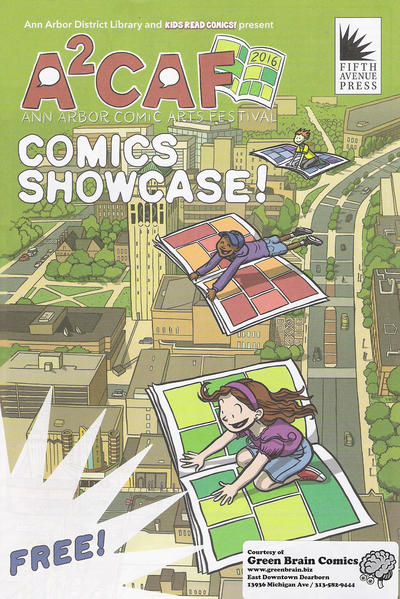 Cover for A2CAF Comics Showcase (Fifth Avenue Press, 2016 series) 