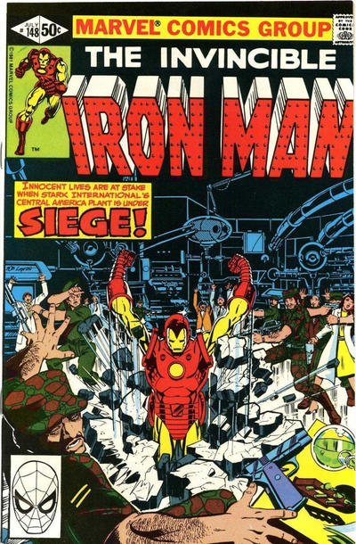 Cover for Iron Man (Marvel, 1968 series) #148 [Direct]