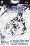 Cover Thumbnail for Action Comics (2011 series) #11 [Rags Morales Black & White Cover]