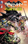 Cover Thumbnail for Batman / Teenage Mutant Ninja Turtles (2016 series) #1 [Hall of Comics Ivan Reis Cover]