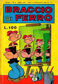 Cover Thumbnail for Braccio di Ferro (Edizioni Bianconi, 1963 series) #4