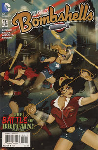 Cover for DC Comics: Bombshells (DC, 2015 series) #12