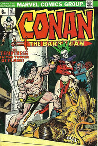 Cover for Conan the Barbarian (Marvel, 1970 series) #34 [British]