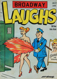 Cover Thumbnail for Broadway Laughs (Prize, 1950 series) #v14#8