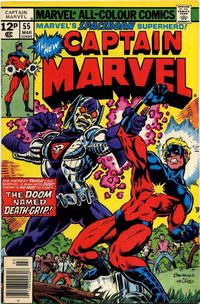 Cover for Captain Marvel (Marvel, 1968 series) #55 [British]
