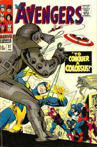 Cover Thumbnail for The Avengers (Marvel, 1963 series) #37 [British]