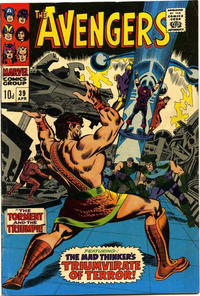 Cover Thumbnail for The Avengers (Marvel, 1963 series) #39 [British]