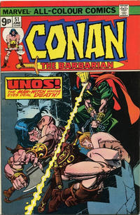 Cover for Conan the Barbarian (Marvel, 1970 series) #51 [British]