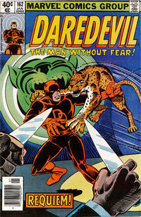 Cover Thumbnail for Daredevil (Marvel, 1964 series) #162 [Newsstand]