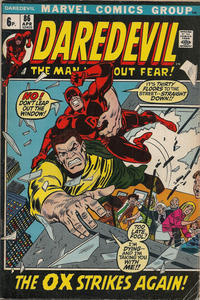 Cover Thumbnail for Daredevil (Marvel, 1964 series) #86 [British]