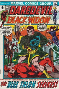Cover for Daredevil (Marvel, 1964 series) #92 [British]