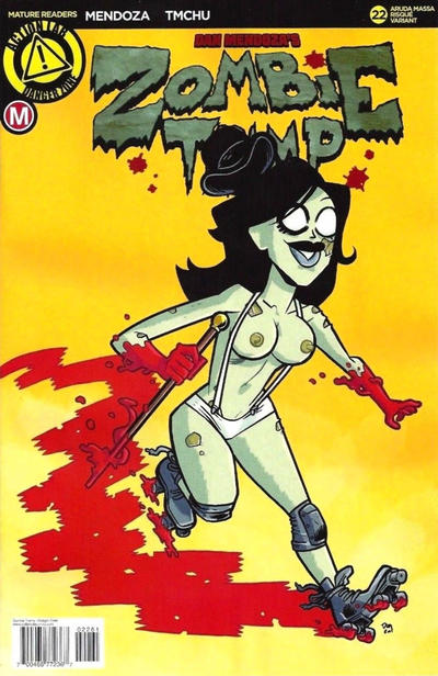 Cover for Zombie Tramp (Action Lab Comics, 2014 series) #22 [Incentive Arruda Massa Risqué Variant]