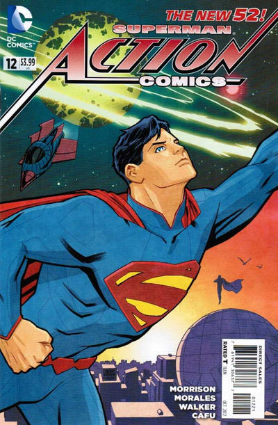 Cover for Action Comics (DC, 2011 series) #12 [Cliff Chiang Cover]