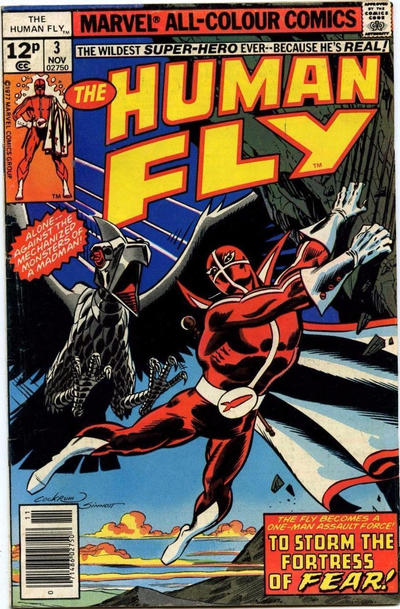 Cover for The Human Fly (Marvel, 1977 series) #3 [British]