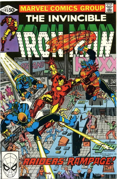 Cover for Iron Man (Marvel, 1968 series) #145 [Direct]