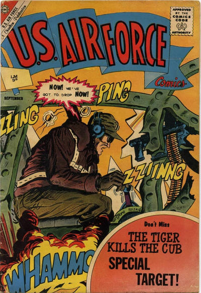 Cover for U.S. Air Force Comics (Charlton, 1958 series) #23 [British]