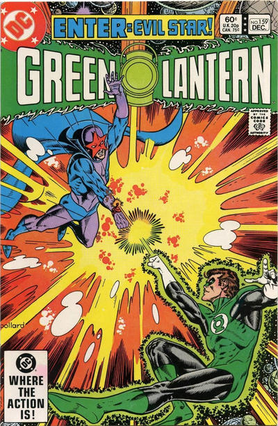 Cover for Green Lantern (DC, 1960 series) #159 [Direct]