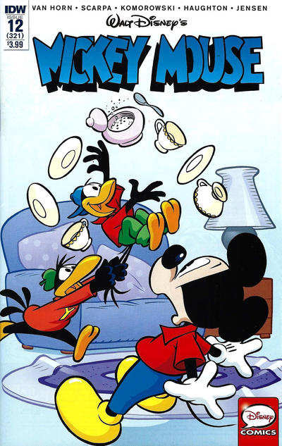 Cover for Mickey Mouse (IDW, 2015 series) #12 / 321