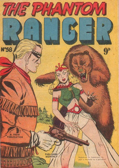 Cover for The Phantom Ranger (Frew Publications, 1948 series) #58