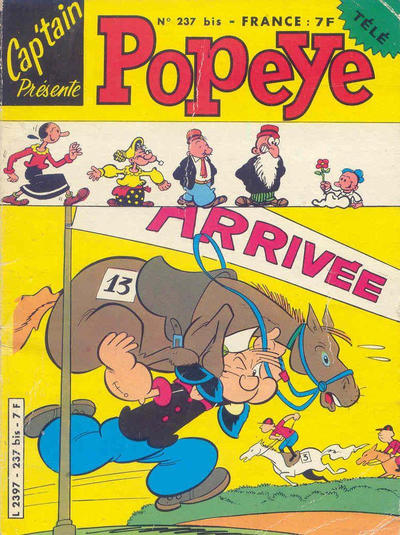 Cover for Cap'tain Présente Popeye (Greantori, 1982 series) #237 bis