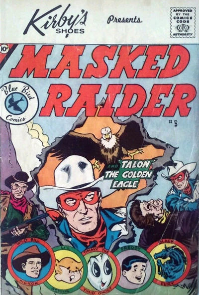 Cover for Masked Raider (Charlton, 1959 series) #5 [Kirby's Shoes]
