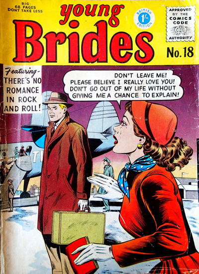 Cover for Young Brides (Thorpe & Porter, 1953 series) #18