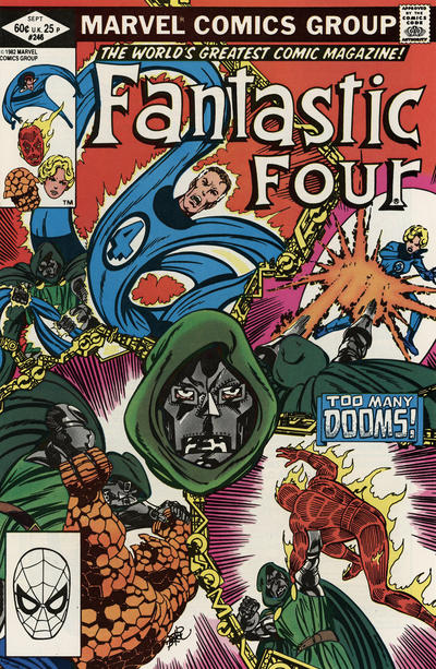 Cover for Fantastic Four (Marvel, 1961 series) #246 [Direct]