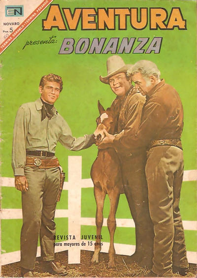 Cover for Aventura (Editorial Novaro, 1954 series) #503 [Española]