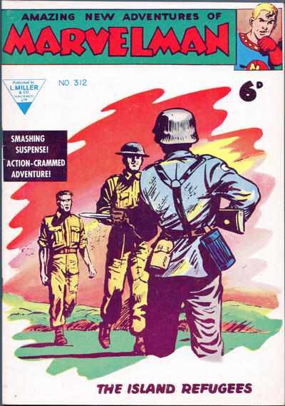 Cover for Marvelman (L. Miller & Son, 1954 series) #312