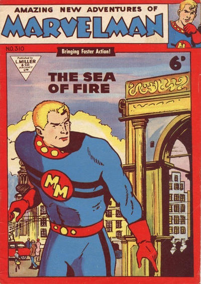 Cover for Marvelman (L. Miller & Son, 1954 series) #310