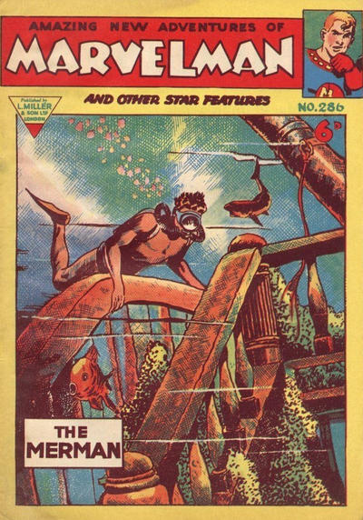 Cover for Marvelman (L. Miller & Son, 1954 series) #286