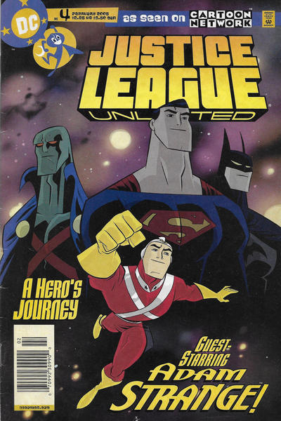 Cover for Justice League Unlimited (DC, 2004 series) #4 [Newsstand]
