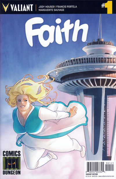 Cover for Faith (Valiant Entertainment, 2016 series) #1 [Cover L - Comics Dungeon - Kelly Matthews and Nicole Matthews]