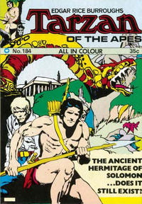 Cover Thumbnail for Edgar Rice Burroughs Tarzan of the Apes [cent covers] (Thorpe & Porter, 1971 series) #184
