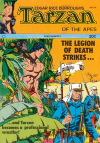 Cover Thumbnail for Edgar Rice Burroughs Tarzan of the Apes [cent covers] (Thorpe & Porter, 1971 series) #170