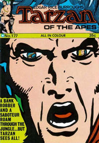 Cover Thumbnail for Edgar Rice Burroughs Tarzan of the Apes [cent covers] (Thorpe & Porter, 1971 series) #177