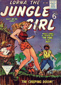 Cover Thumbnail for Lorna the Jungle Girl (L. Miller & Son, 1952 series) #20