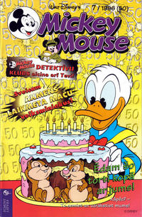 Cover Thumbnail for Mickey Mouse (Egmont Latvija, 1992 series) #7/1996