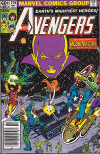 Cover for The Avengers (Marvel, 1963 series) #219 [Newsstand]
