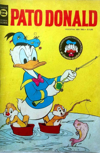 Cover for Pato Donald (Tucumán; Editora Pincel, 1972 series) #46