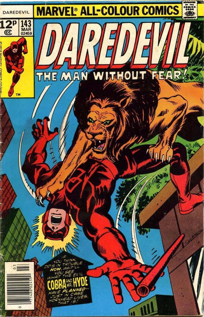 Cover for Daredevil (Marvel, 1964 series) #143 [Regular Edition]