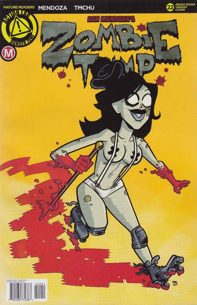 Cover for Zombie Tramp (Action Lab Comics, 2014 series) #22 [Incentive Daniel Arruda Massa Variant]