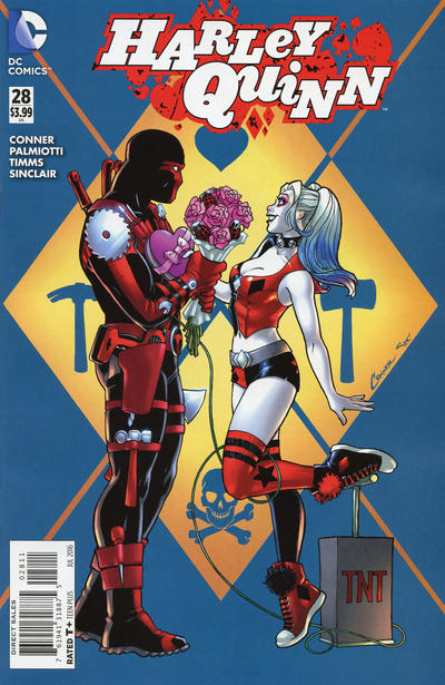 Cover for Harley Quinn (DC, 2014 series) #28 [Direct Sales]