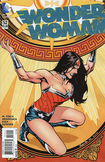 Cover for Wonder Woman (DC, 2011 series) #52 [Direct Sales]