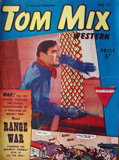 Cover for Tom Mix Western Comic (L. Miller & Son, 1951 series) #75