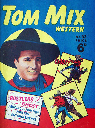 Cover for Tom Mix Western Comic (L. Miller & Son, 1951 series) #92