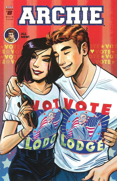 Cover for Archie (Archie, 2015 series) #8 [Cover A Veronica Fish]