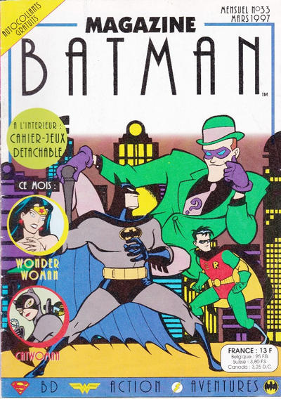 Cover for Batman Magazine (Semic S.A., 1994 series) #33